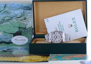 Thumbnail von Rolex Datejust 36 16200 Saphirglas Computer dial Jubiléband rar Automatik B+P