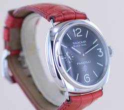 Thumbnail von Officine Paneral Radiomir PAM00380 Black Seal Logo 45 mm Hand Wind Red Strap B+P