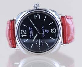 Thumbnail von Officine Paneral Radiomir PAM00380 Black Seal Logo 45 mm Hand Wind Red Strap B+P