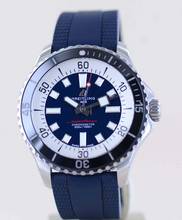 Thumbnail von Breitling Superocean 44 44mm Automatic Stahl Blue rubber Diver Top B+P