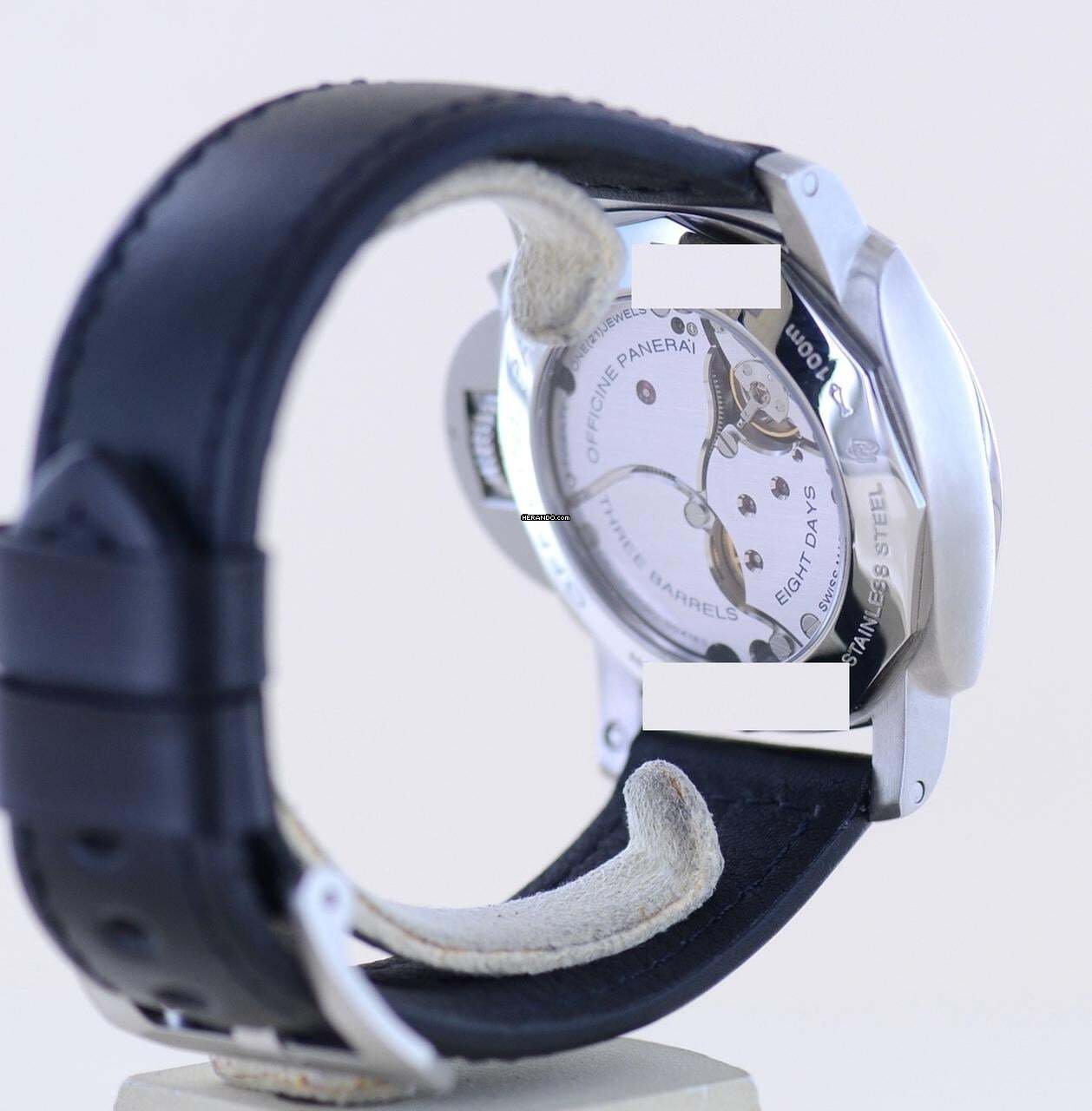 Thumbnail von Officine Paneral Luminor 1950 GMT 8-Days 44mm Date Pam233 B+P Full-Set