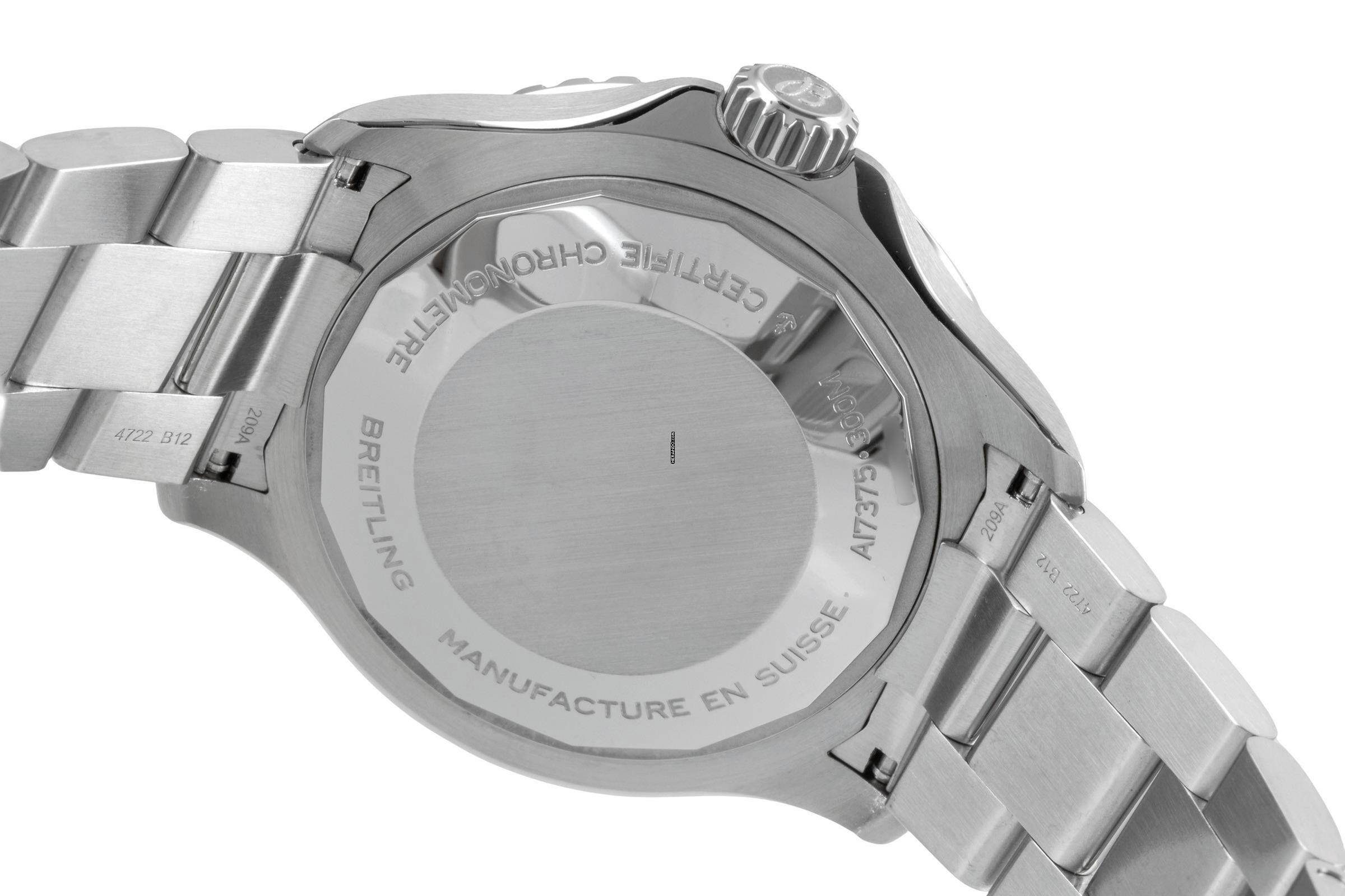 Thumbnail von Breitling Superocean 42 Automatik Herrenuhr Ref. A17375211B1A1 B&P