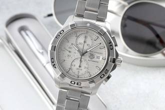 Thumbnail von TAG Heuer Aquaracer 300M Chronograph Automatik Stahl Ref. CAP2111.BA0833 B&P 2016