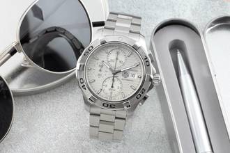 Thumbnail von TAG Heuer Aquaracer 300M Chronograph Automatik Stahl Ref. CAP2111.BA0833 B&P 2016