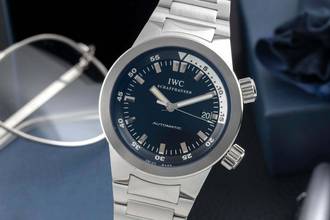 Thumbnail von IWC Aquatimer Automatic Stahl Automatik Herrenuhr Ref. IW354804 Klassiker