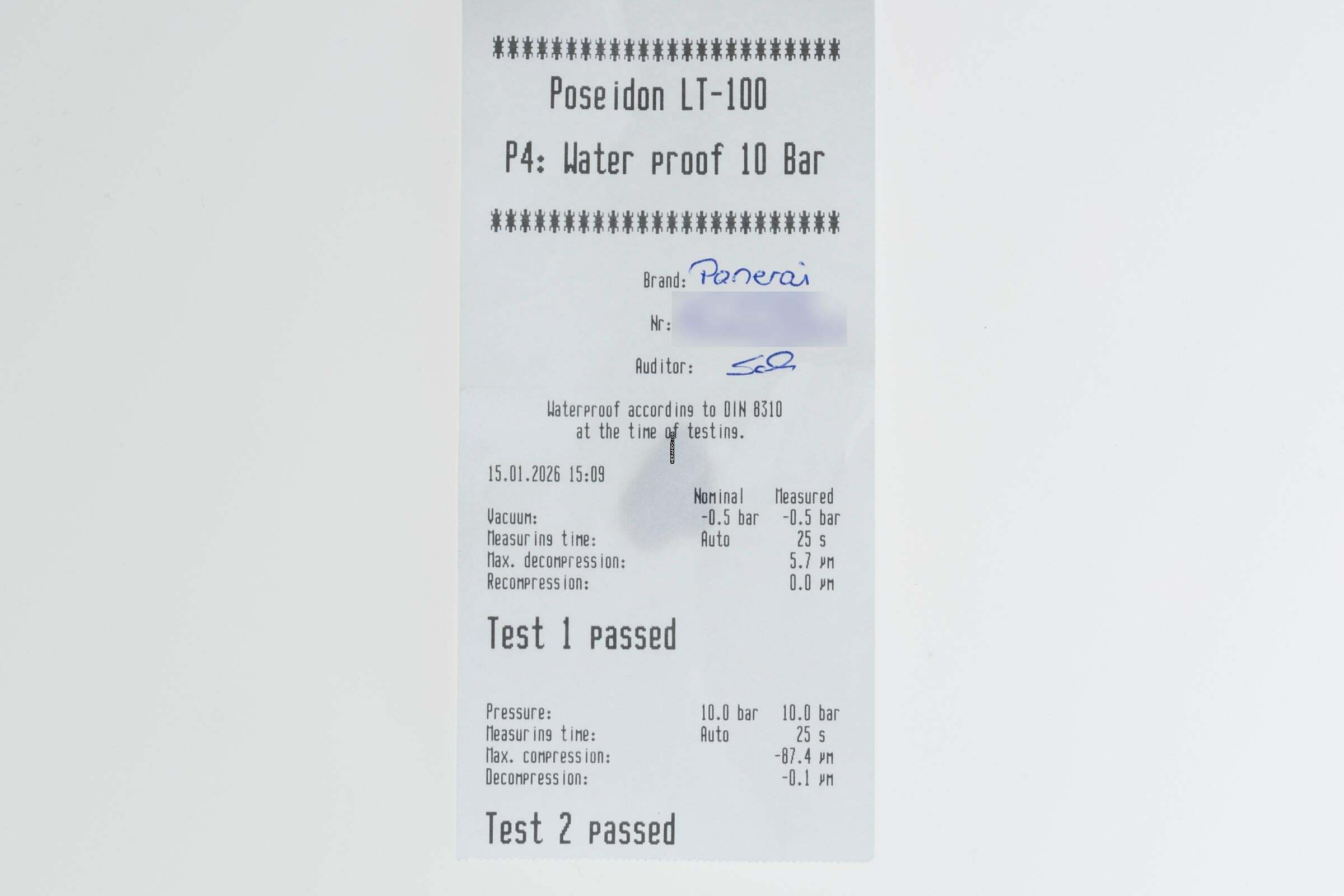 Thumbnail von Panerai Luminor 44 Handaufzug Edelstahl Herrenuhr Ref. PAM00774