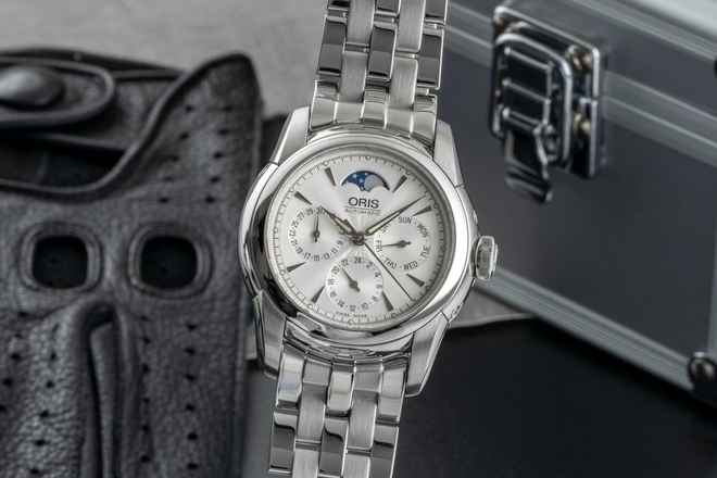  Oris Artelier Complication Automatik Stahl Ref. 581 7554 4051 