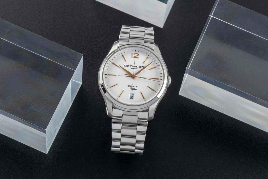  Baume & Mercier Clifton Stahl Automatik Herrenuhr Ref. M0A10793 B&P 2025 