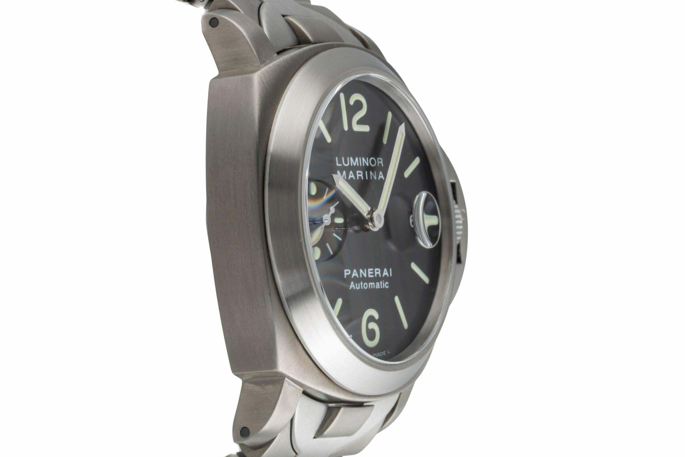 Thumbnail von Panerai Luminor Marina Automatic Stahl / Titan Automatik Herrenuhr Ref. PAM00221