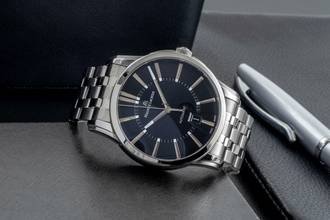 Thumbnail von Maurice Lacroix Pontos Date Stahl Automatik Herrenuhr Ref. PT6148