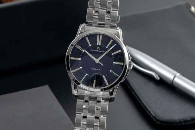  Maurice Lacroix Pontos Date Stahl Automatik Herrenuhr Ref. PT6148 