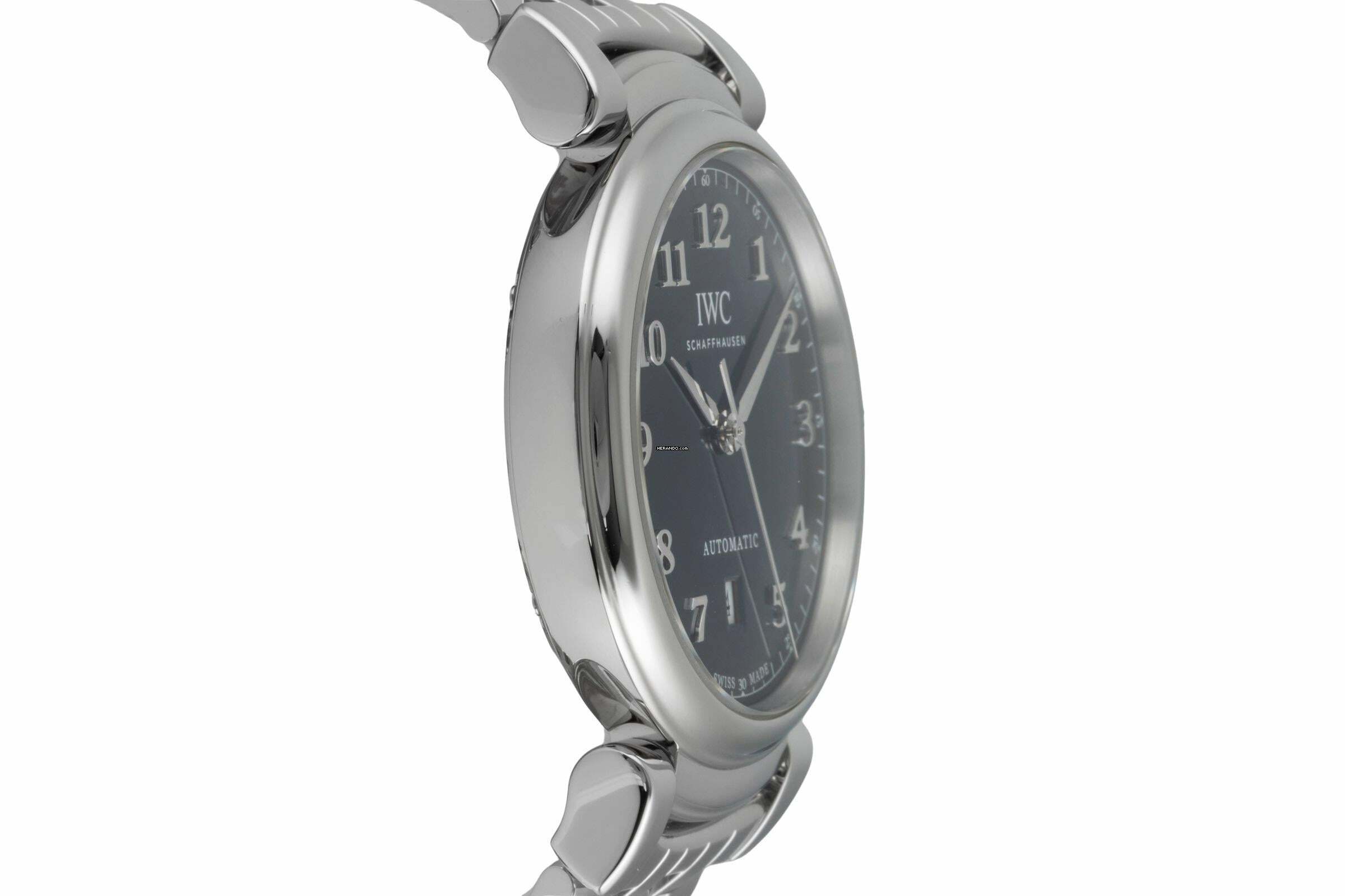 Thumbnail von IWC Da Vinci Automatic Blue Dial Edelstahl Automatik Ref. IW356605 Box