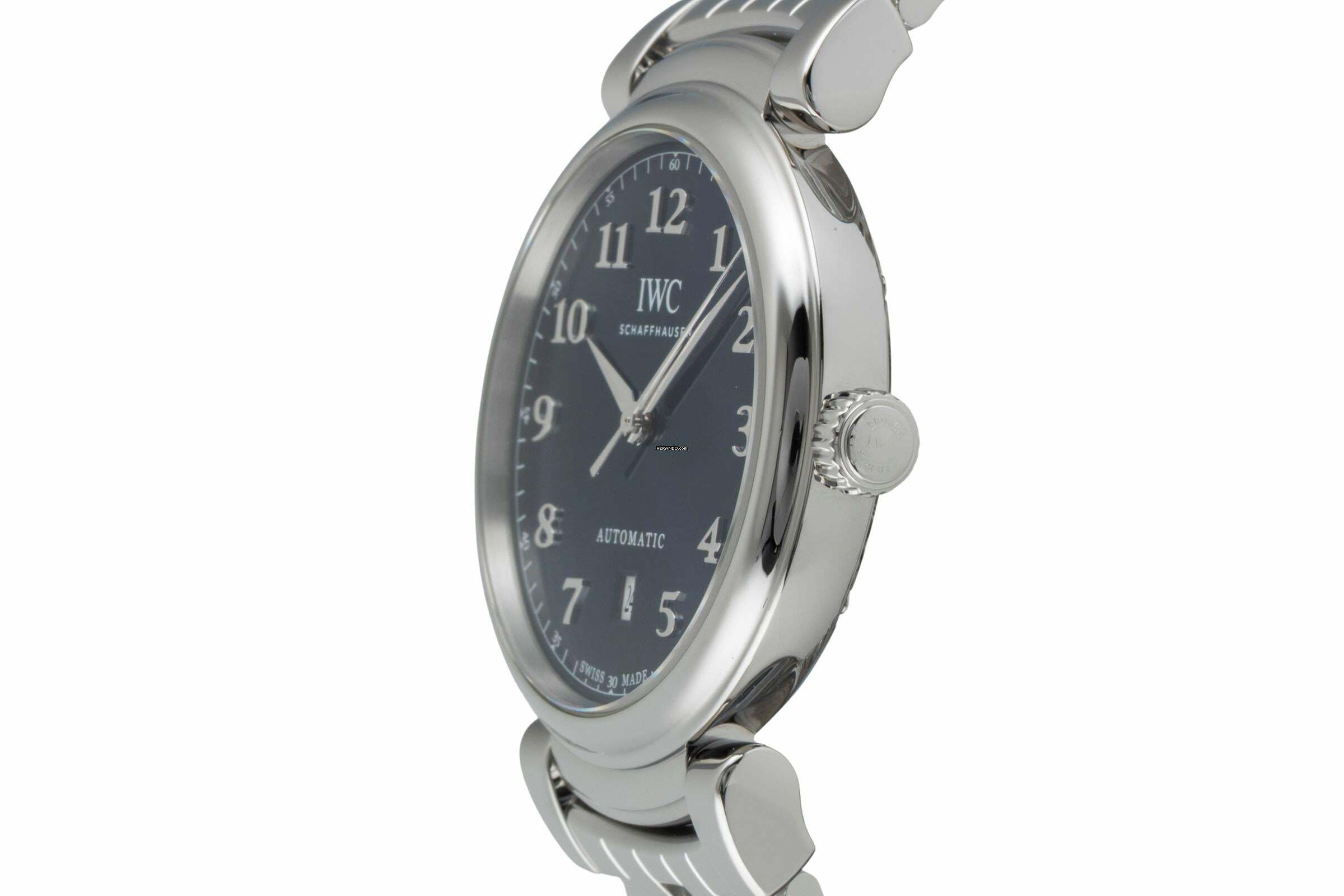 Thumbnail von IWC Da Vinci Automatic Blue Dial Edelstahl Automatik Ref. IW356605 Box