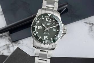 Thumbnail von Longines HydroConquest Hydro Conquest Stahl Automatik Herrenuhr Ref. L3.782.4.06.6 B&P 2020