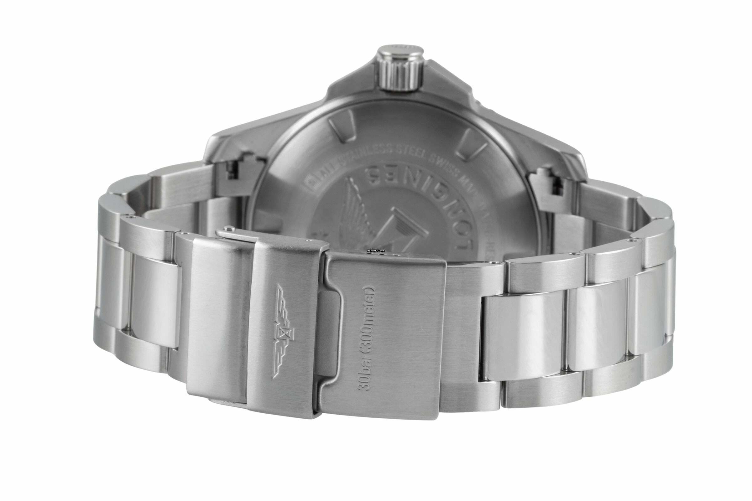 Thumbnail von Longines HydroConquest Hydro Conquest Stahl Automatik Herrenuhr Ref. L3.782.4.06.6 B&P 2020