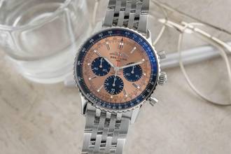 Thumbnail von Breitling Navitimer 1 B01 Chronograph Kupfer Automatik AB0138241K1A1 B&P 2022
