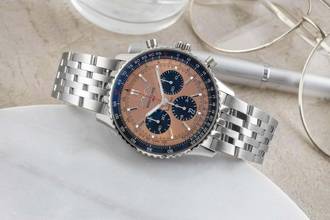Thumbnail von Breitling Navitimer 1 B01 Chronograph Kupfer Automatik AB0138241K1A1 B&P 2022
