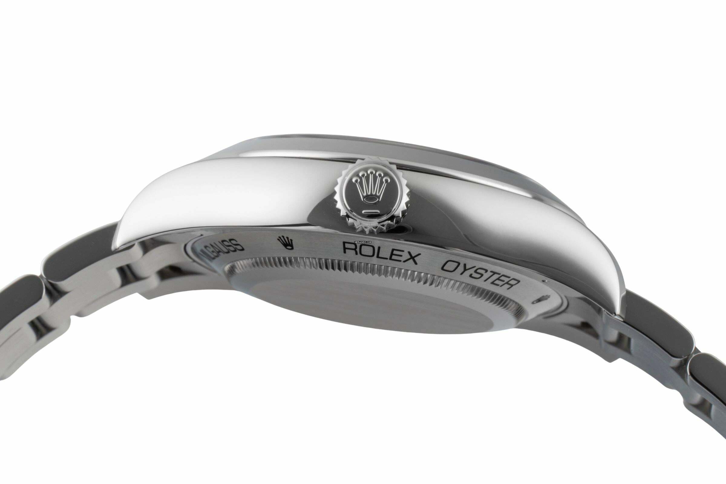 Thumbnail von Rolex Milgauss Black Dial Stahl Automatik Ref. 116400 V-Serie B&P 2012 LC 100