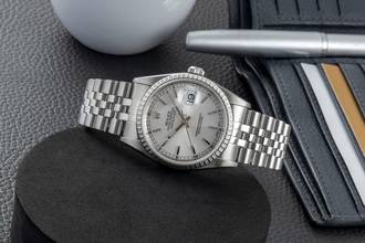 Thumbnail von Rolex Datejust 36 Oyster Stahl Automatik Herrenuhr Ref. 16220 Y-Serie Klassiker