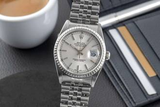 Thumbnail von Rolex Datejust 36 Oyster Stahl Automatik Herrenuhr Ref. 16220 Y-Serie Klassiker