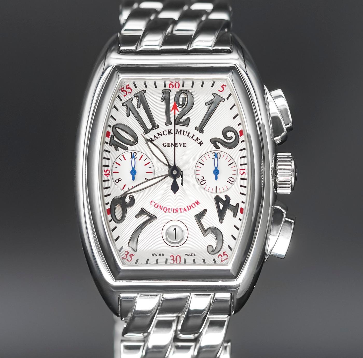 Franck Muller Conquistador Chronograph FULLSET 