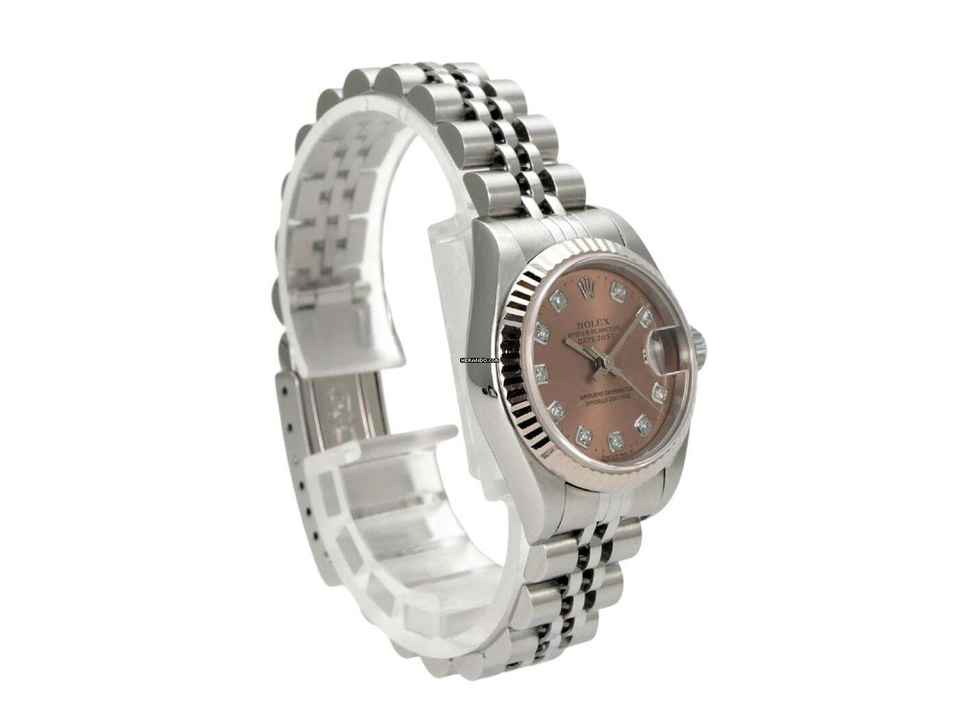  Rolex Lady-Datejust 26 Ref. 79174 Pink Dia Jubile-Band 