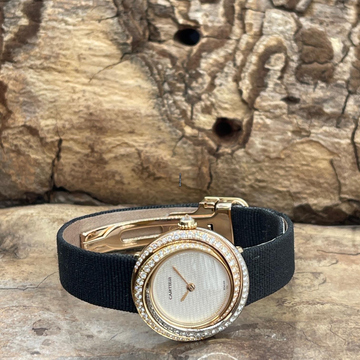 Thumbnail von Cartier Trinity Trinity Diamond - FULLSET 1998 - Ref. 2357 German Papers