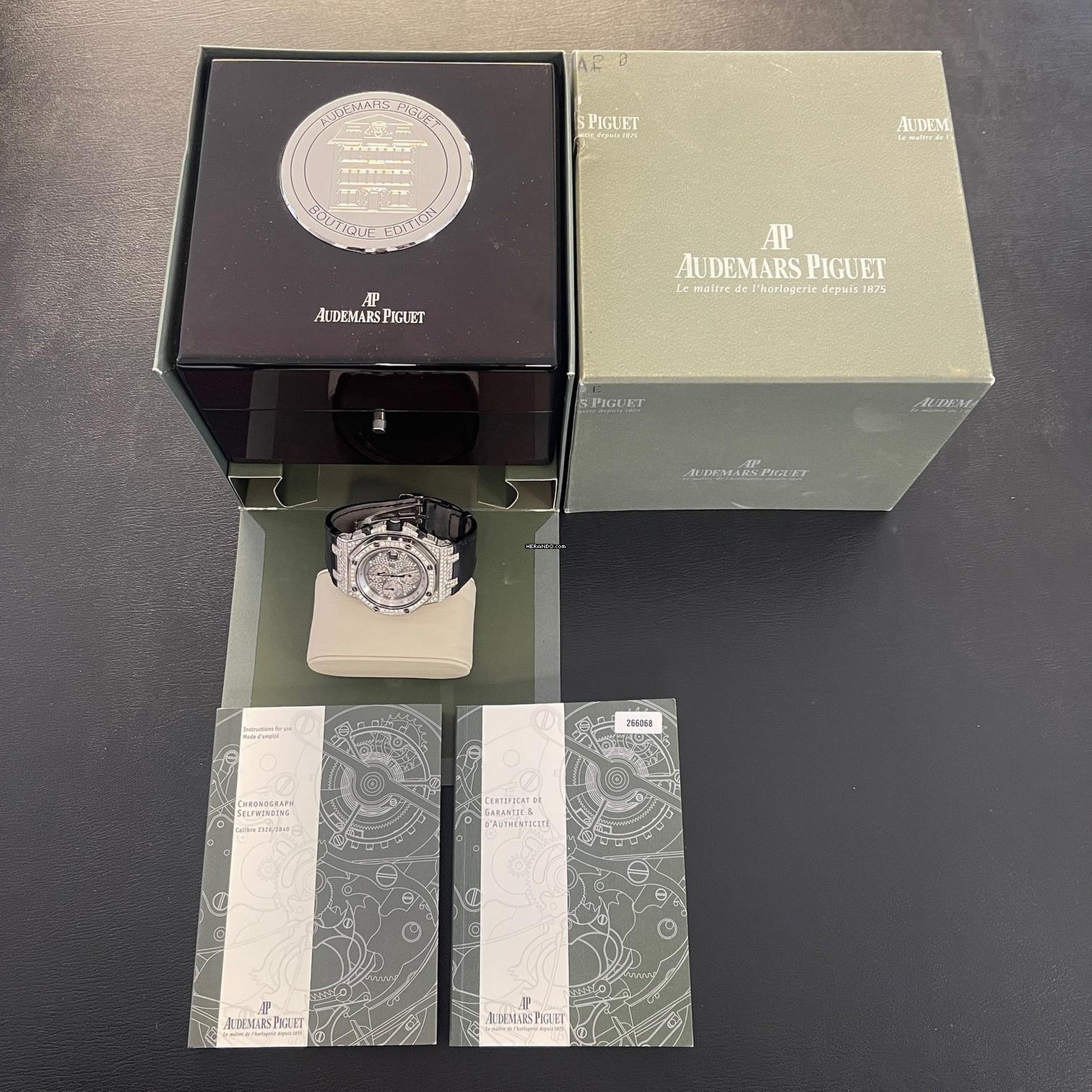 Thumbnail von Audemars Piguet Royal Oak Offshore Royal Oak Offshore - Diamond - P. 2008 - Ref. 26067BC.ZZ.D002CR.01