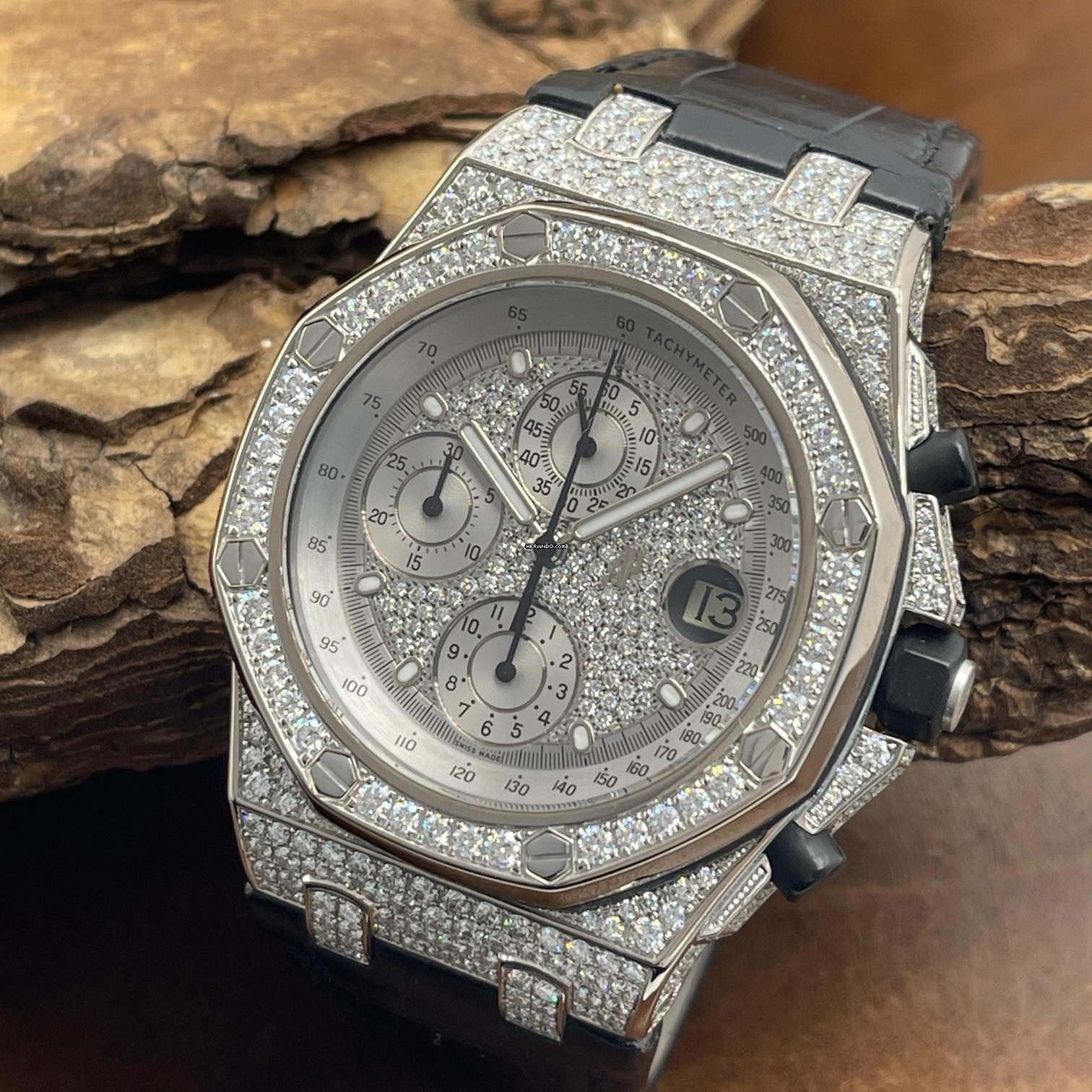 Thumbnail von Audemars Piguet Royal Oak Offshore Royal Oak Offshore - Diamond - P. 2008 - Ref. 26067BC.ZZ.D002CR.01