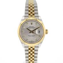 Thumbnail von Rolex Lady-Datejust 28 Steel/Gold Jubilee Silver Diamond Dial