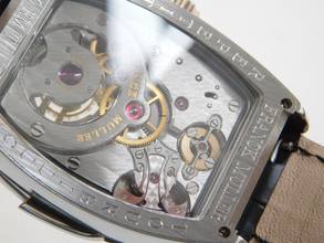 Thumbnail von Franck Muller Platinum Tourbillon Repetition Watch 36 X 50MM. 7880 RMT RARE Rarität Platinum Tourbillon Repetition Herrenuhr Full Set