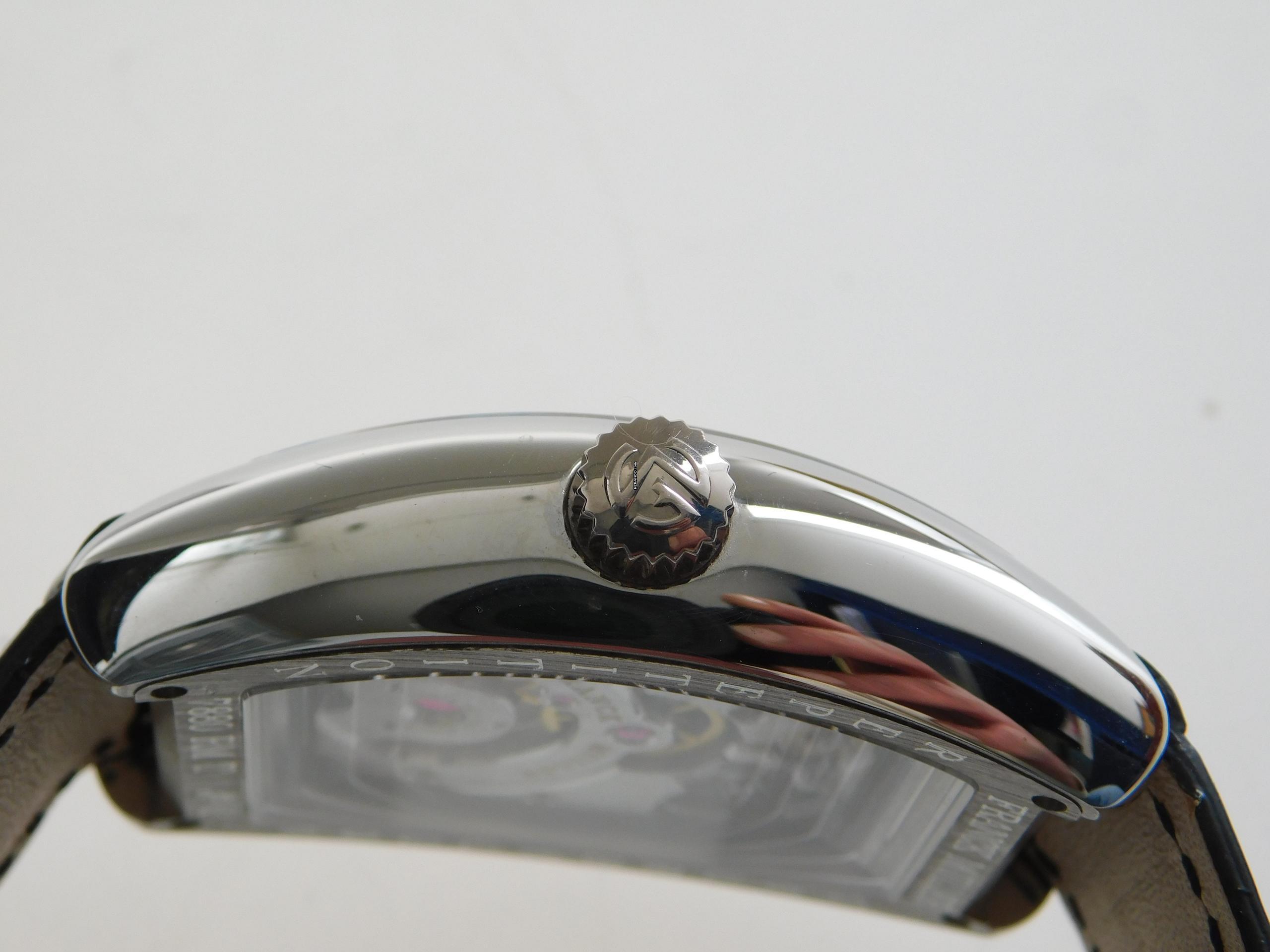 Thumbnail von Franck Muller Platinum Tourbillon Repetition Watch 36 X 50MM. 7880 RMT RARE Rarität Platinum Tourbillon Repetition Herrenuhr Full Set