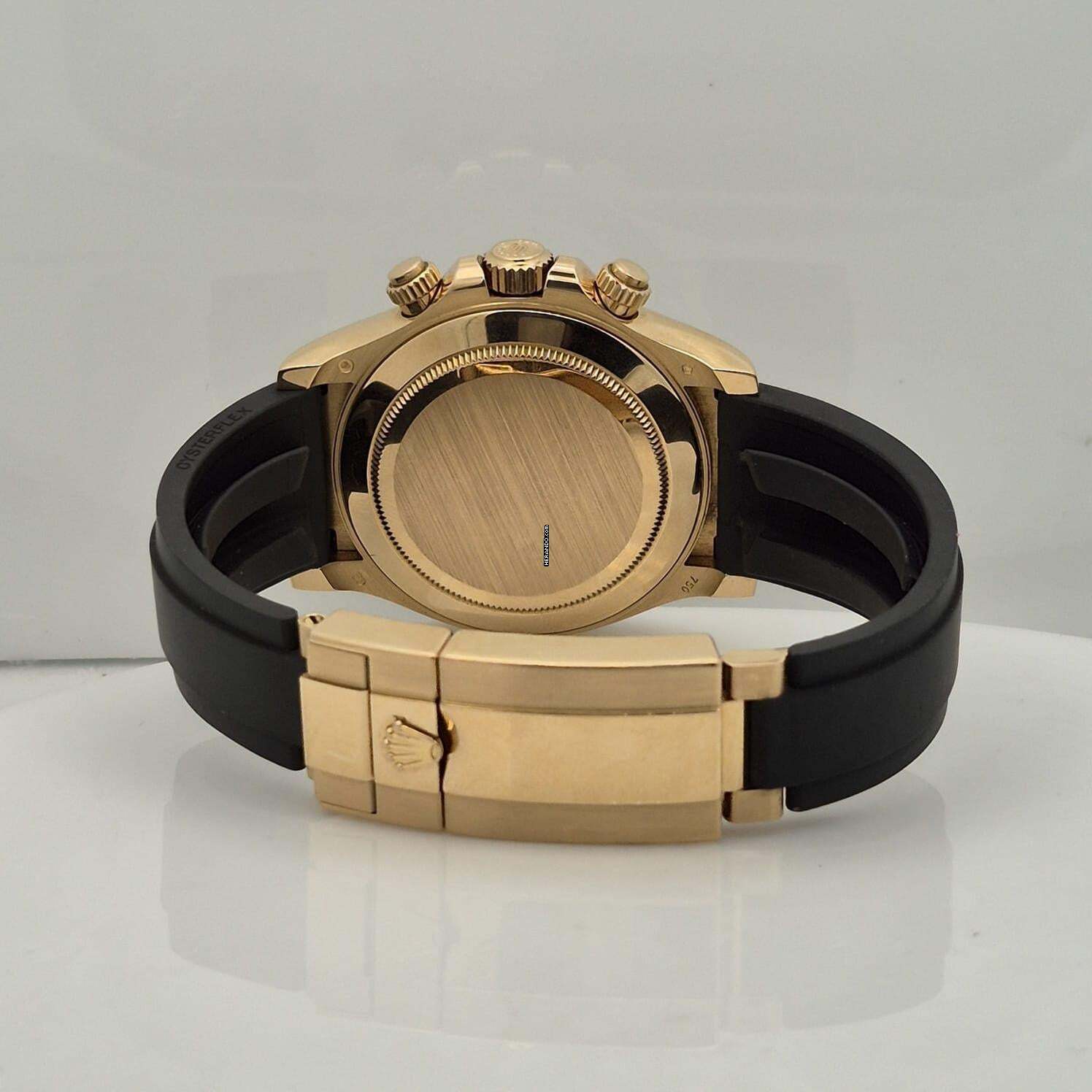 Thumbnail von Rolex Daytona Ouro Rosé Oysterflex Black Dial 40mm Automático Completo