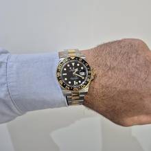 Thumbnail von Rolex GMT-Master II Ceramic Ouro & Aço 40mm Automático Completo