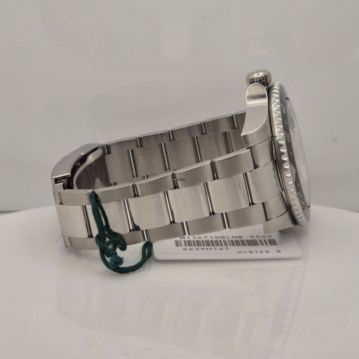 Thumbnail von Rolex GMT-Master II Batman Oyster 40mm Automático Completo