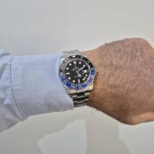 Thumbnail von Rolex GMT-Master II Batman Oyster 40mm Automático Completo