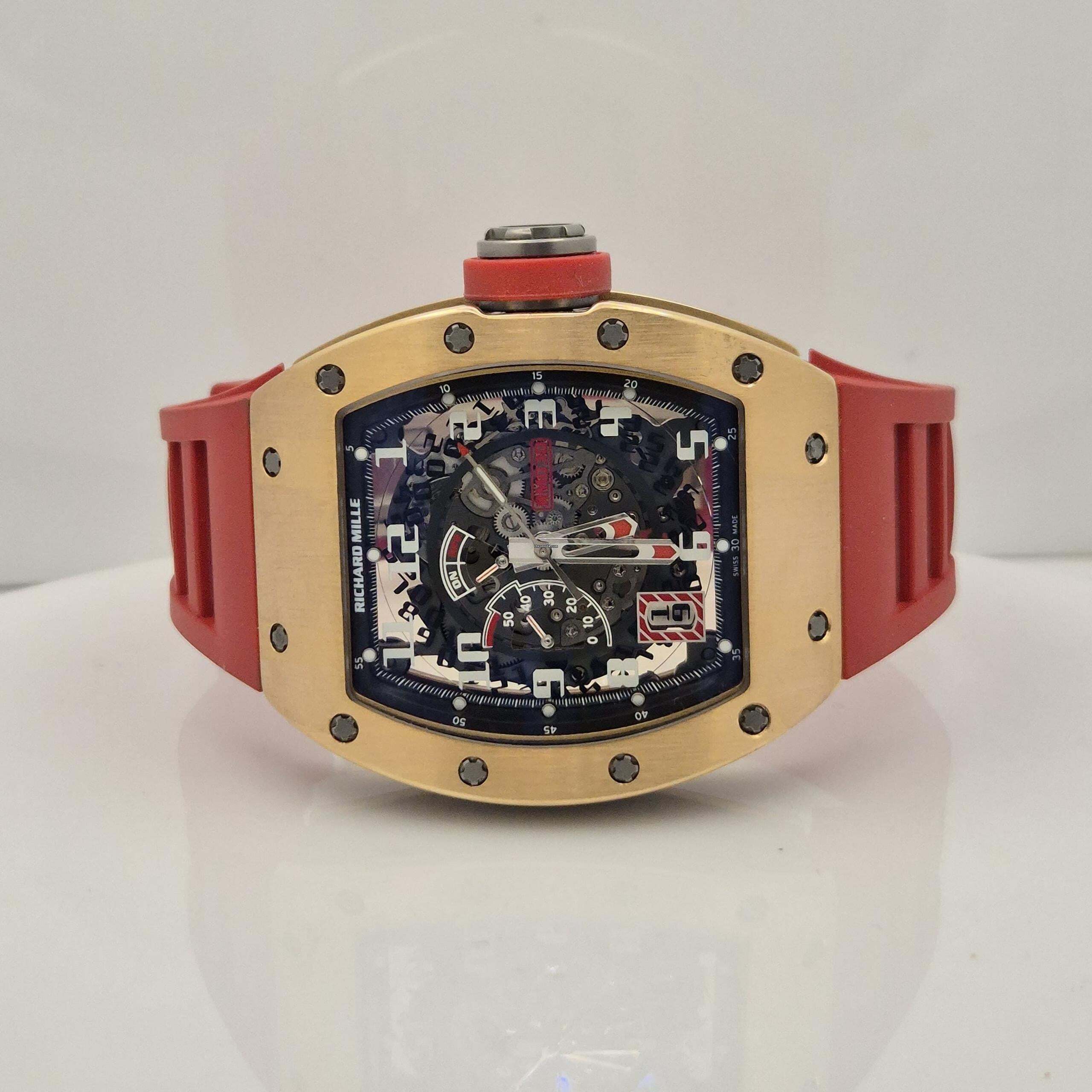 Thumbnail von Richard Mille RM 030 Ouro Rosé Edição Limitada 30 Peças 42.5mm Automático Completo