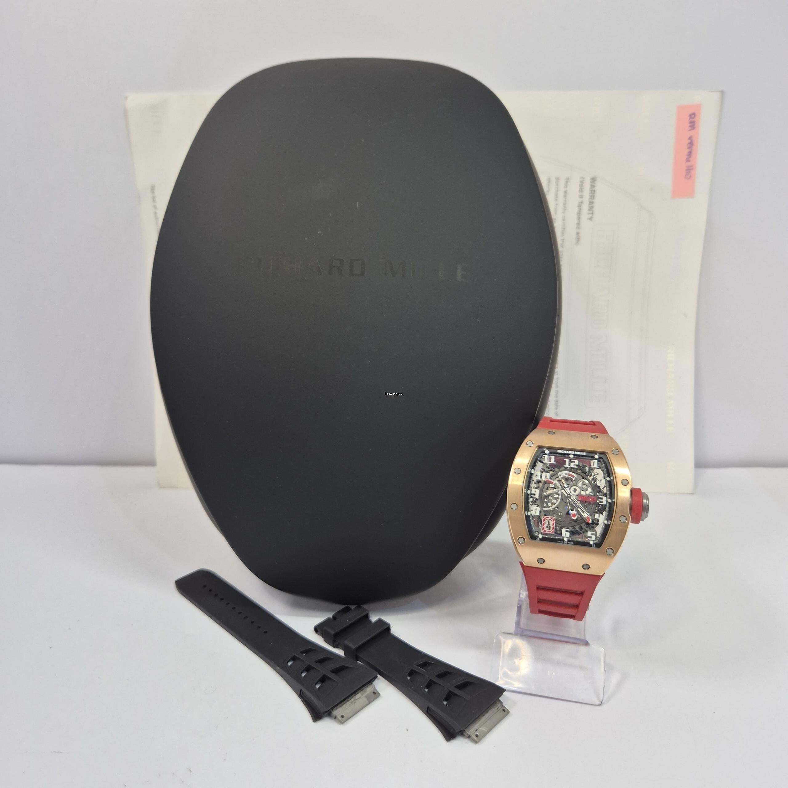 Thumbnail von Richard Mille RM 030 Ouro Rosé Edição Limitada 30 Peças 42.5mm Automático Completo