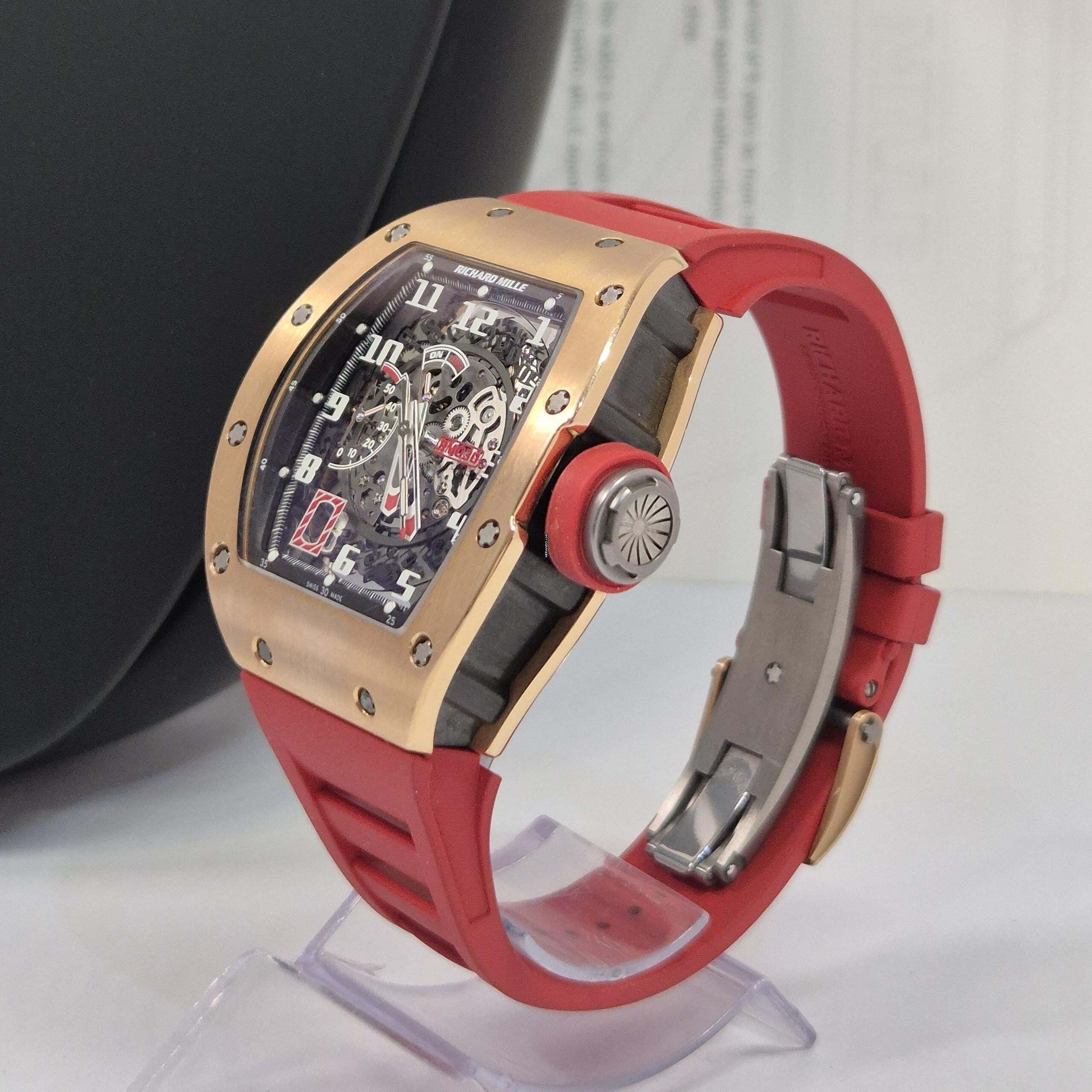 Thumbnail von Richard Mille RM 030 Ouro Rosé Edição Limitada 30 Peças 42.5mm Automático Completo