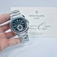 Thumbnail von Patek Philippe Nautilus Flyback Chronograph Blue Dial 40.5mm Automático Completo