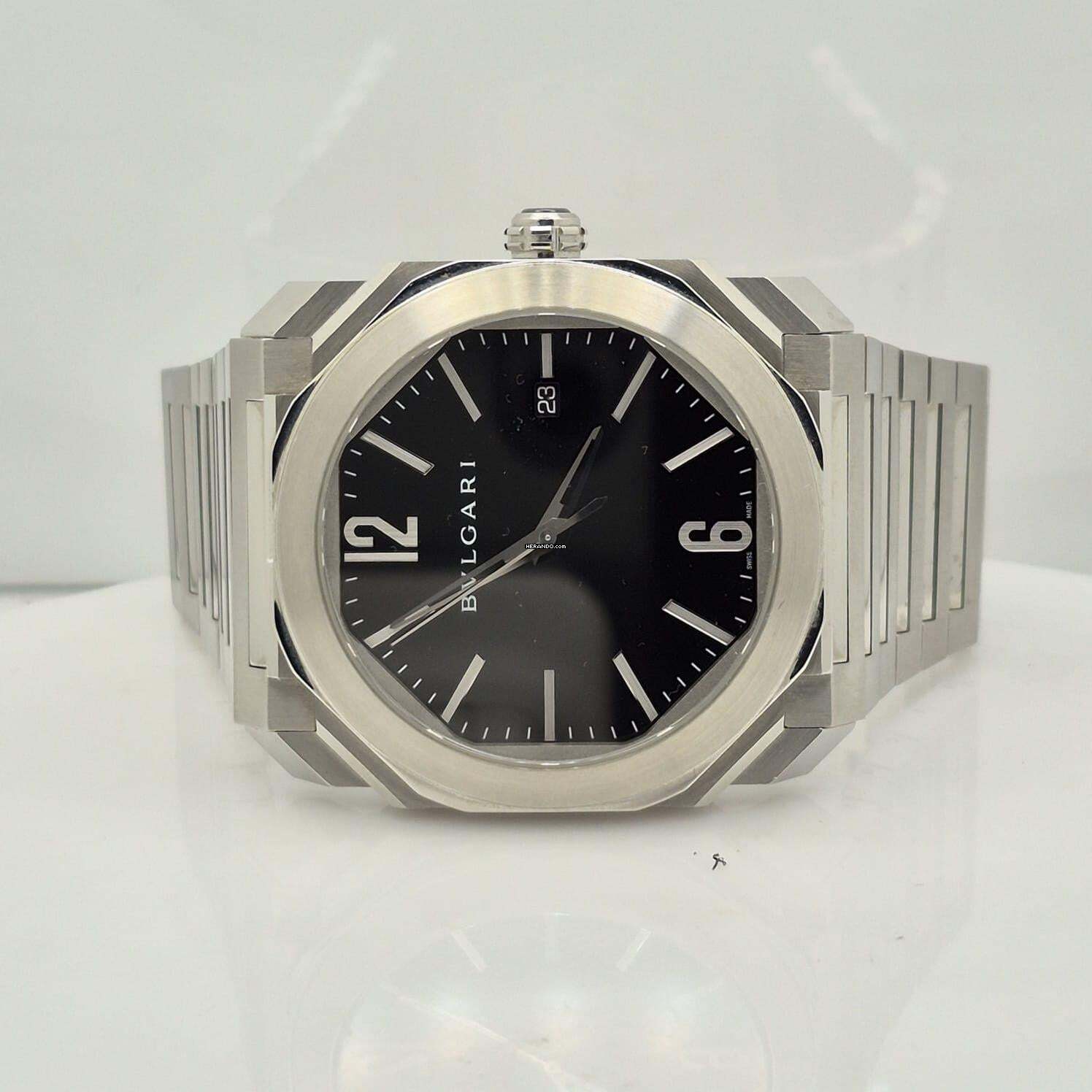 Thumbnail von Bulgari Octo Full Steel Black Dial 41mm Automático Completo