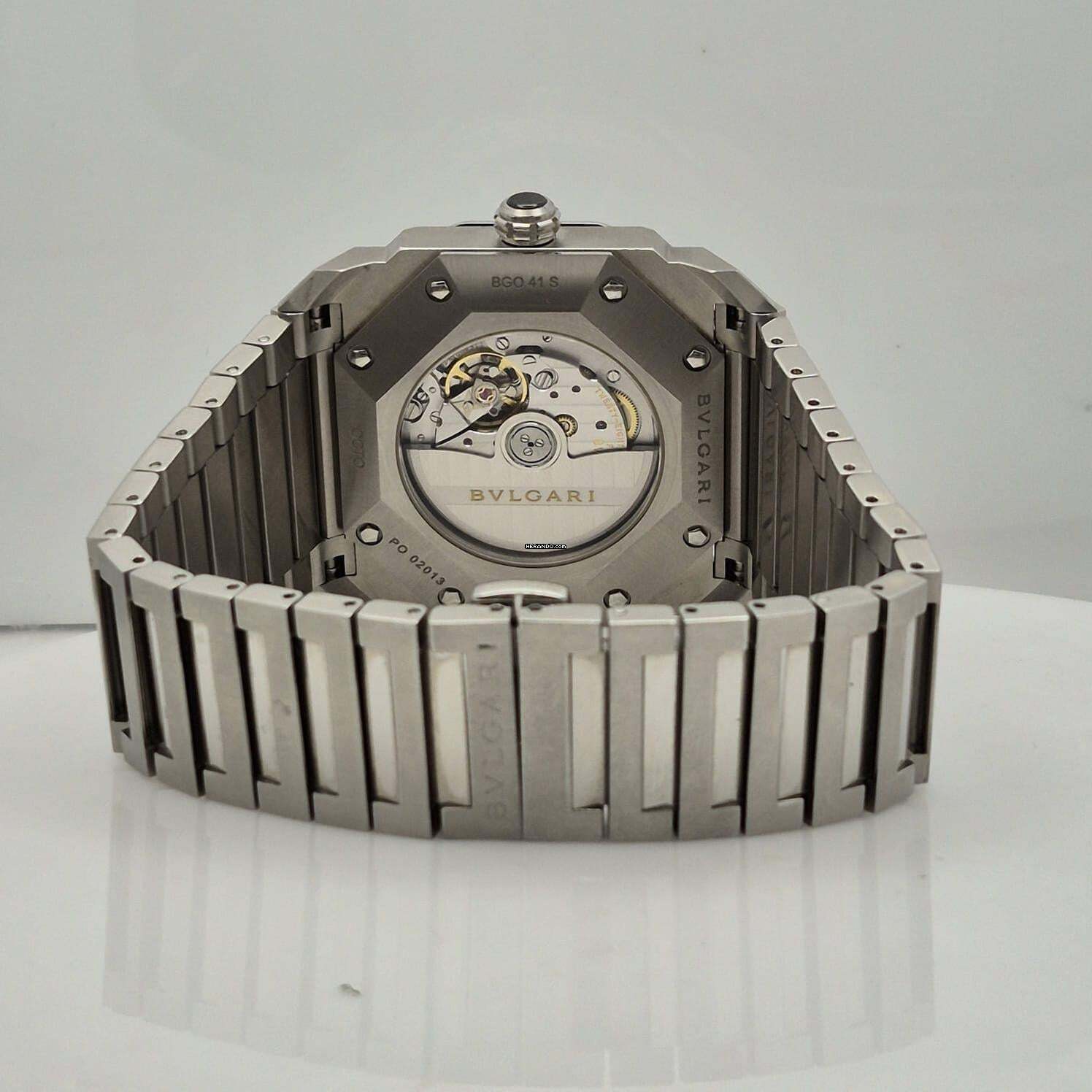 Thumbnail von Bulgari Octo Full Steel Black Dial 41mm Automático Completo