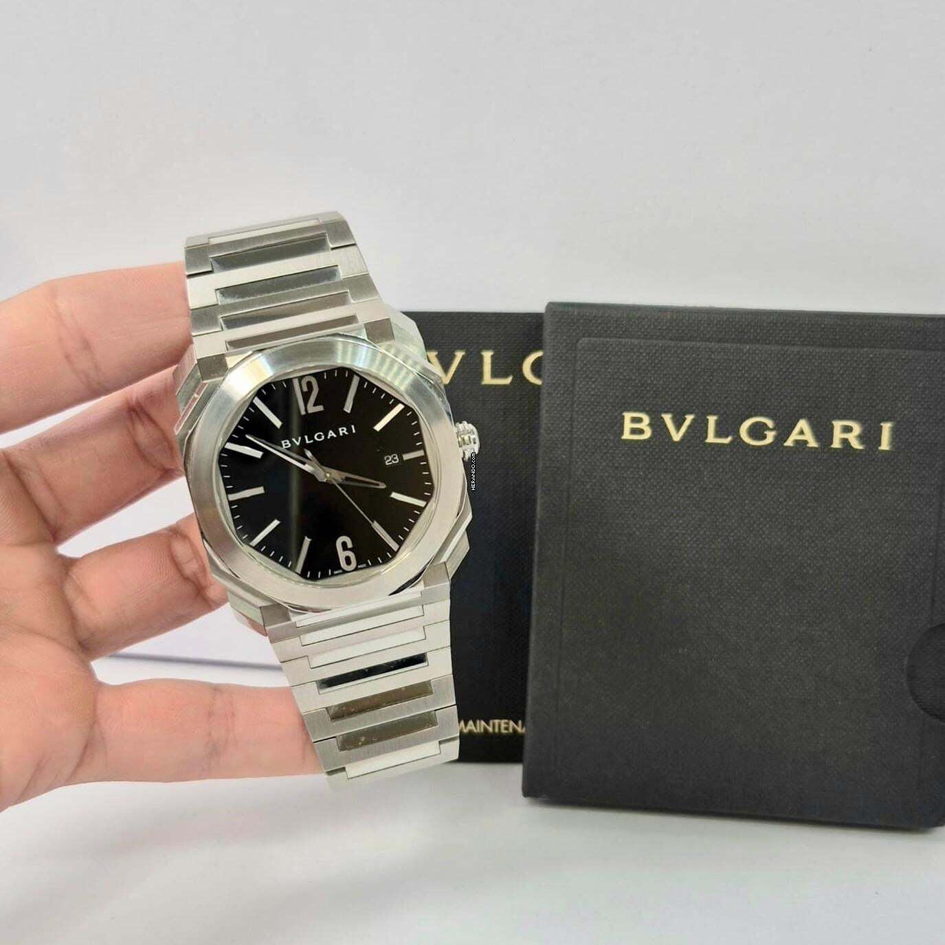 Thumbnail von Bulgari Octo Full Steel Black Dial 41mm Automático Completo