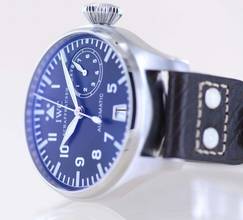 Thumbnail von IWC Große Fliegeruhr Big Pilot's Stahl Black 46mm 7-Tage Werk Automatik Fliegeruhr Pellaton