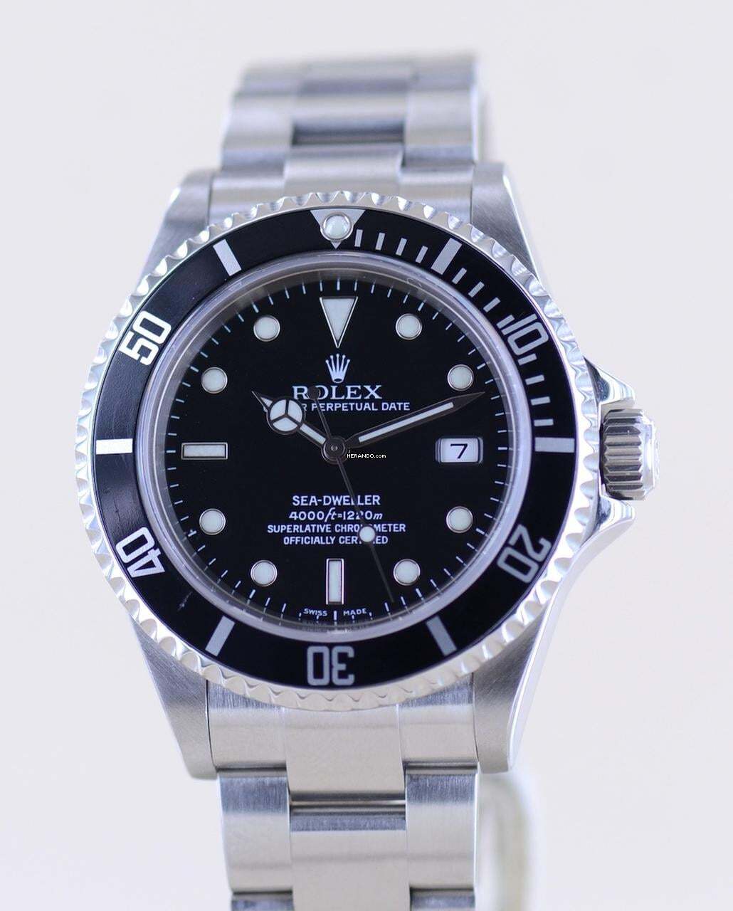 Thumbnail von Rolex Sea-Dweller 4000 16600T Klassiker Z-Serie SEL Klassiker Taucheruhr Diver