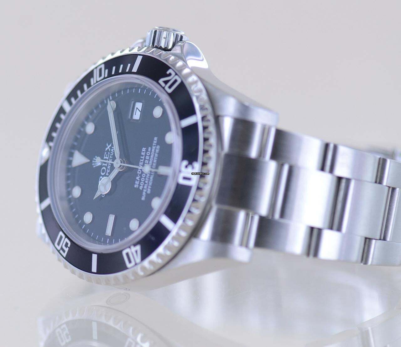 Thumbnail von Rolex Sea-Dweller 4000 16600T Klassiker Z-Serie SEL Klassiker Taucheruhr Diver