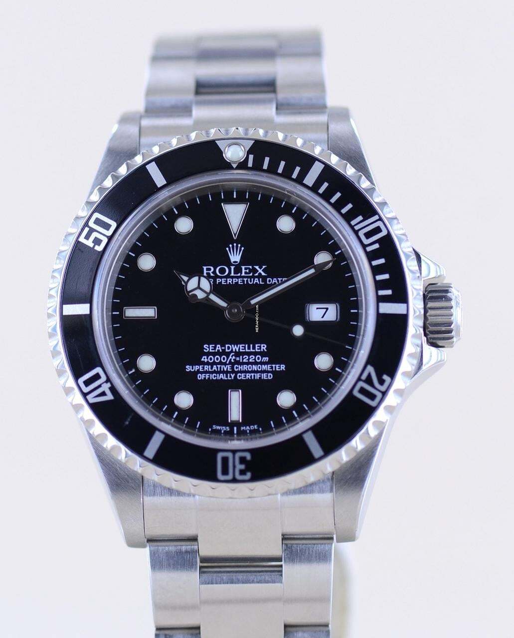 Thumbnail von Rolex Sea-Dweller 4000 16600T Klassiker Z-Serie SEL Klassiker Taucheruhr Diver