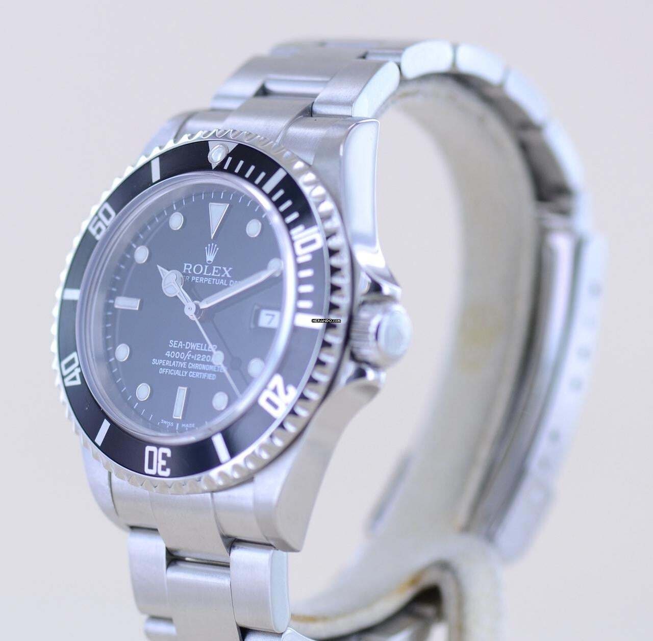 Thumbnail von Rolex Sea-Dweller 4000 16600T Klassiker Z-Serie SEL Klassiker Taucheruhr Diver