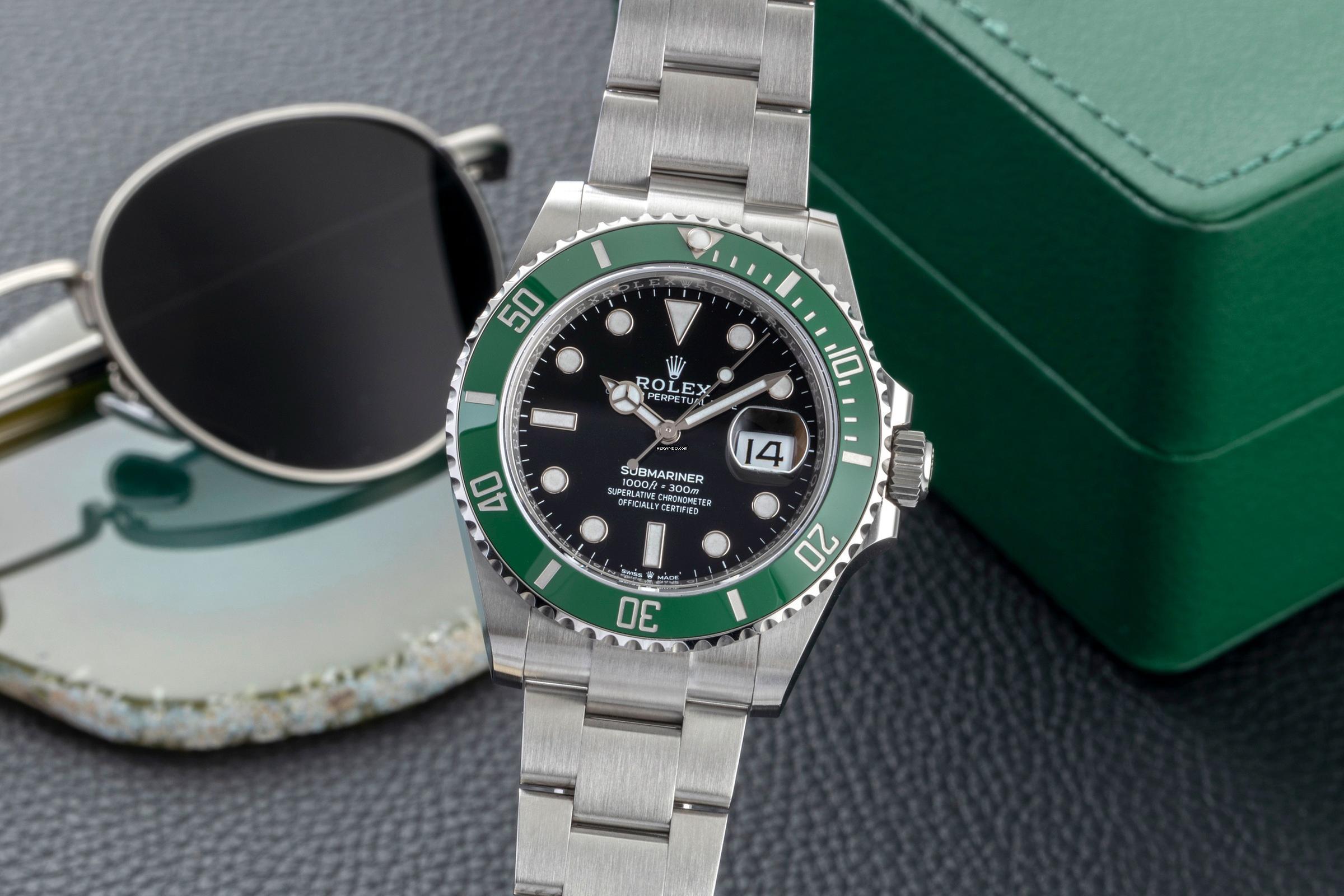 Thumbnail von Rolex Submariner Date Starbucks Herrenuhr Oyster Perpetual 126610LV B&P 2023
