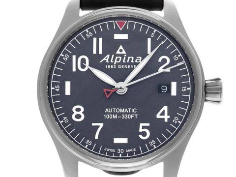 Alpina Startimer Pilot Ref.AL-525NN3S6 2024 Ensemble complet comme neuf Vintage Startimer Pilot